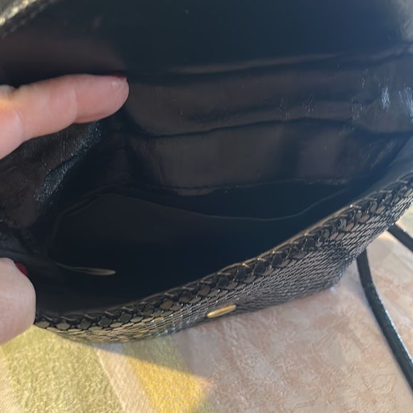 Beautiful black crossbody evening bag - Picture 2 of 3